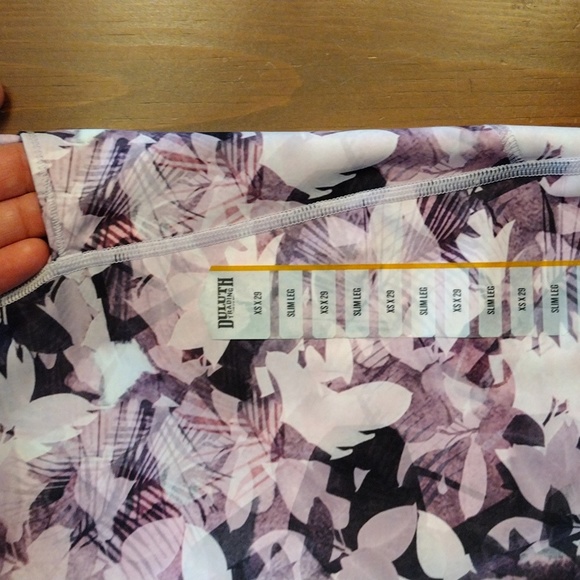 Duluth Trading NoGA Sculpting Ultra High Rise Slim Legging, XS, Pink/Purple NWT - Picture 5 of 9